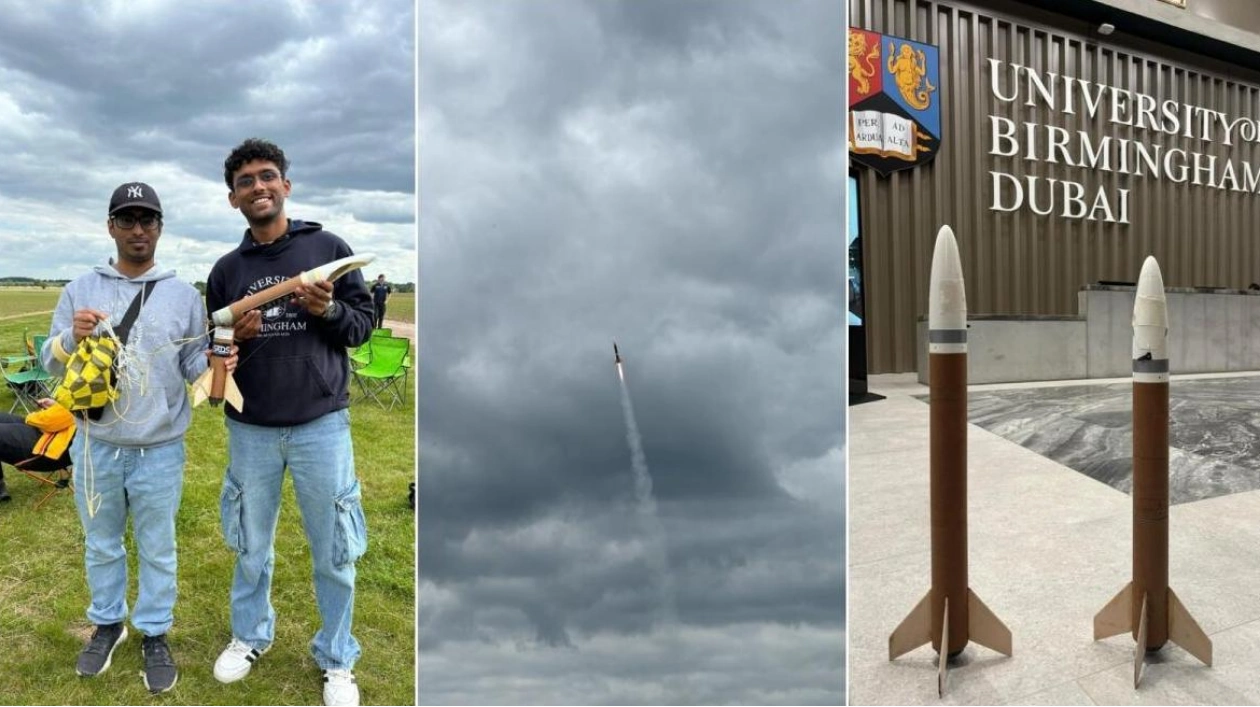 Dubai University Students Win UK Rocketry Championship