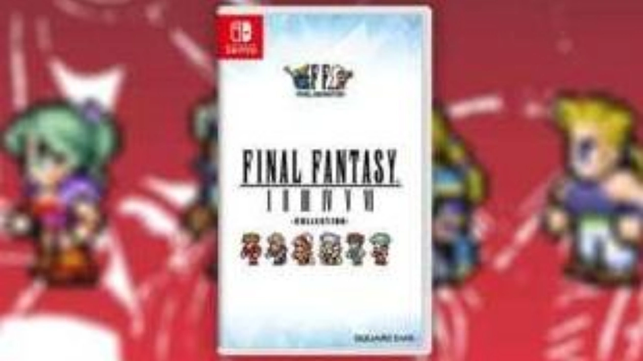 Final Fantasy I-VI Pixel Remaster Now Available