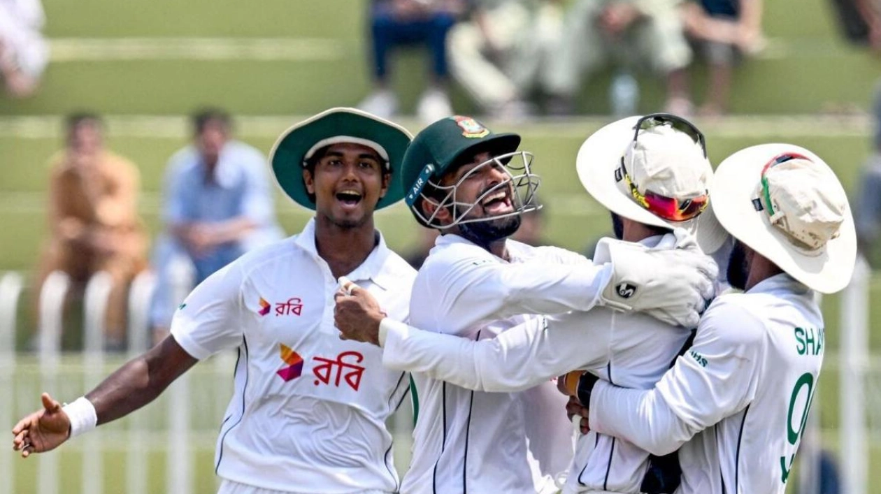 Bangladesh Celebrates Historic Test Win Over Pakistan