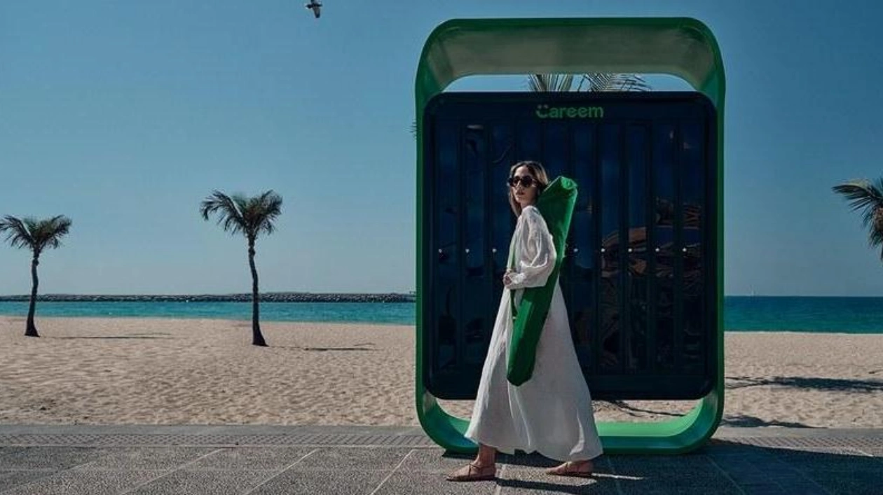 Careem Beach: Новый пляж от службы доставки в ОАЭ