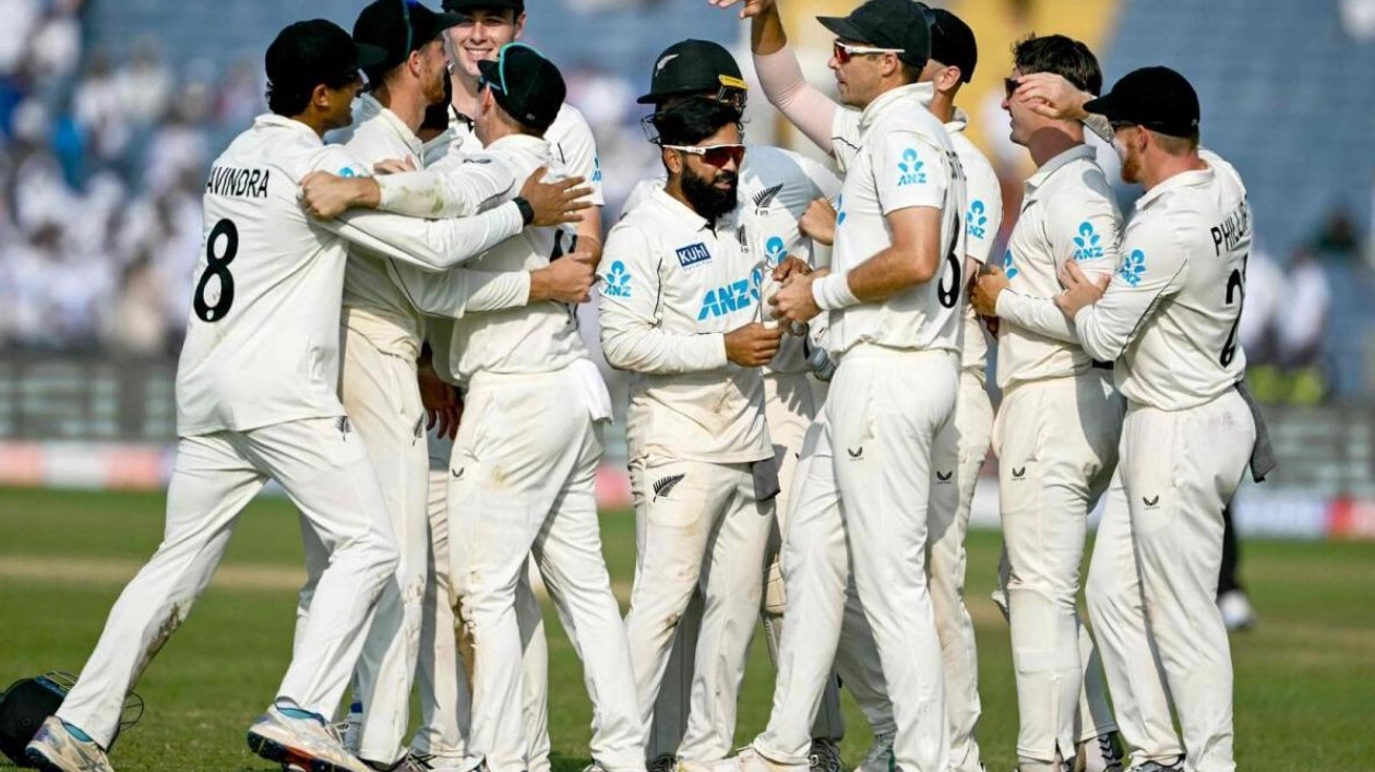 New Zealand Triumphs Over India in Historic Test Series