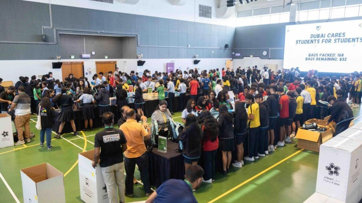 Dubai Students Unite to Support Underprivileged Peers with School Kits