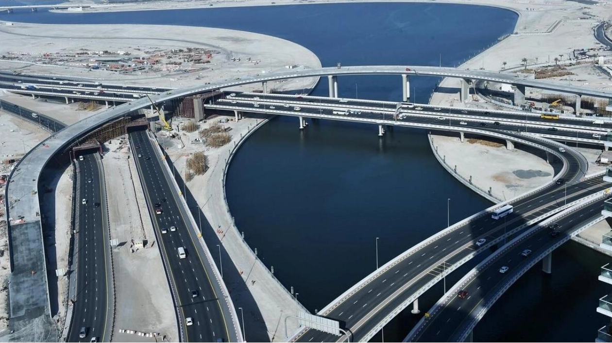 New Bridge Inaugurated on Al Khail Road to Ease Traffic