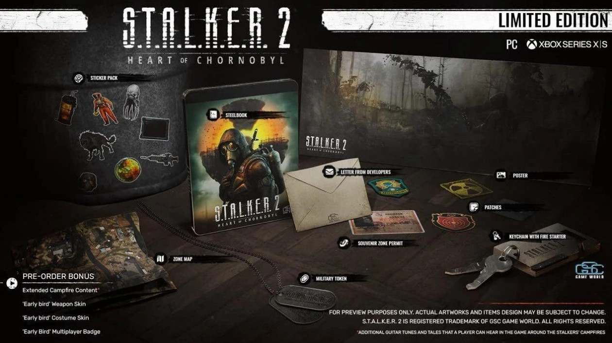 Stalker 2: Heart of Chornobyl Limited Edition Back in Stock