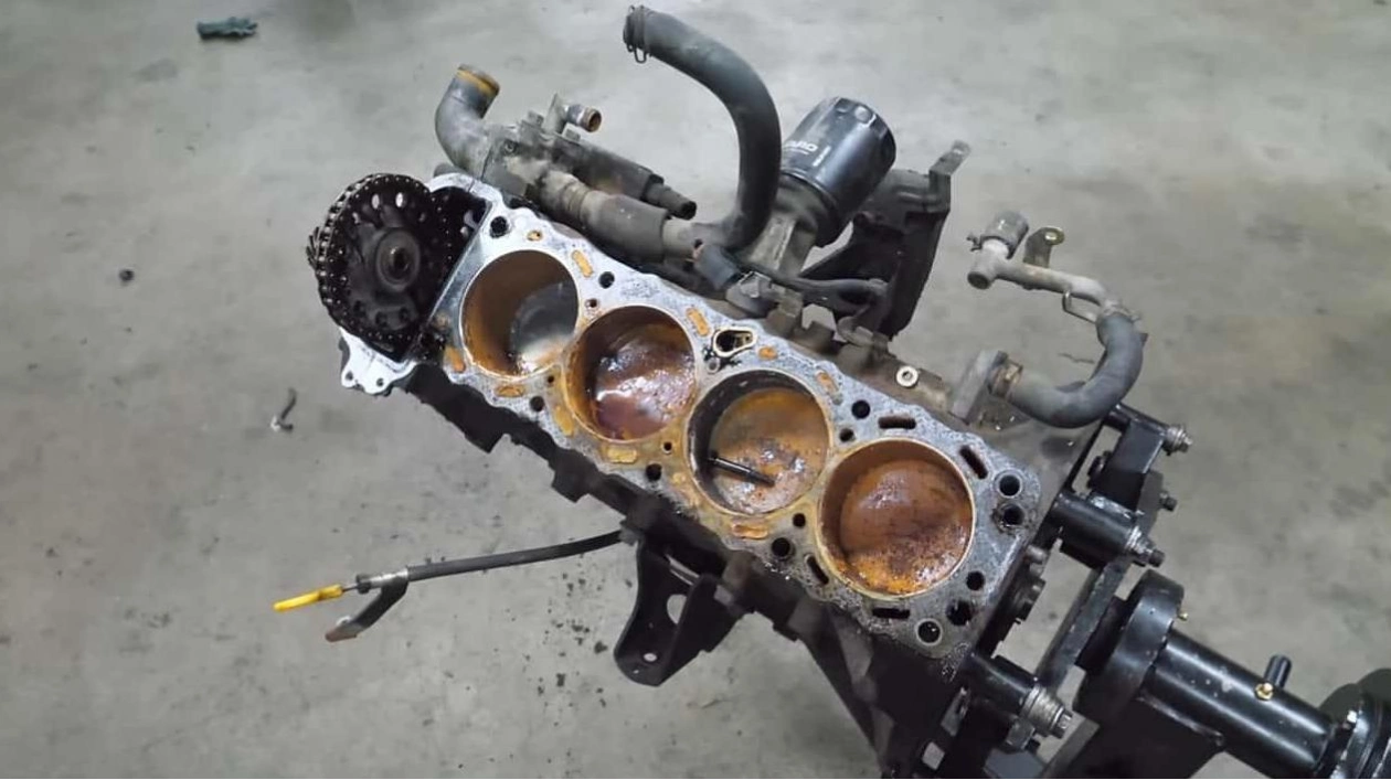 The Fate of a Neglected Nissan KA24DE Engine