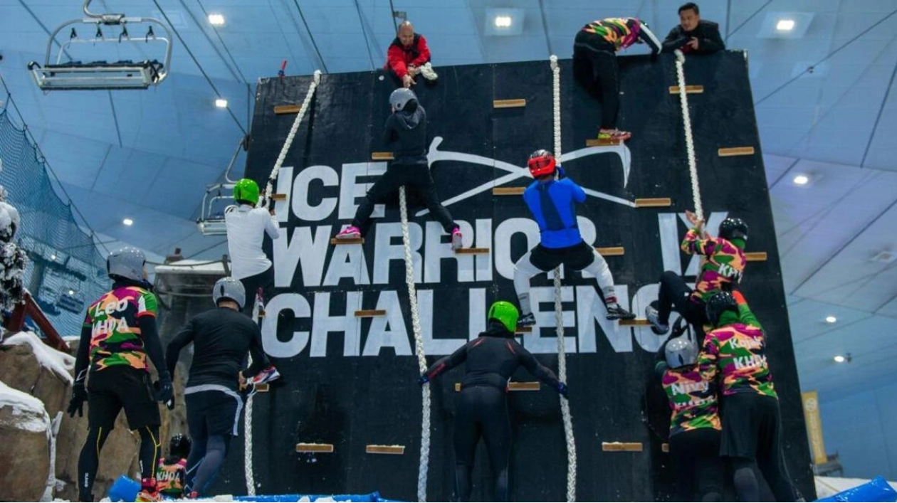 Ice Warrior Challenge Kicks Off in Dubai