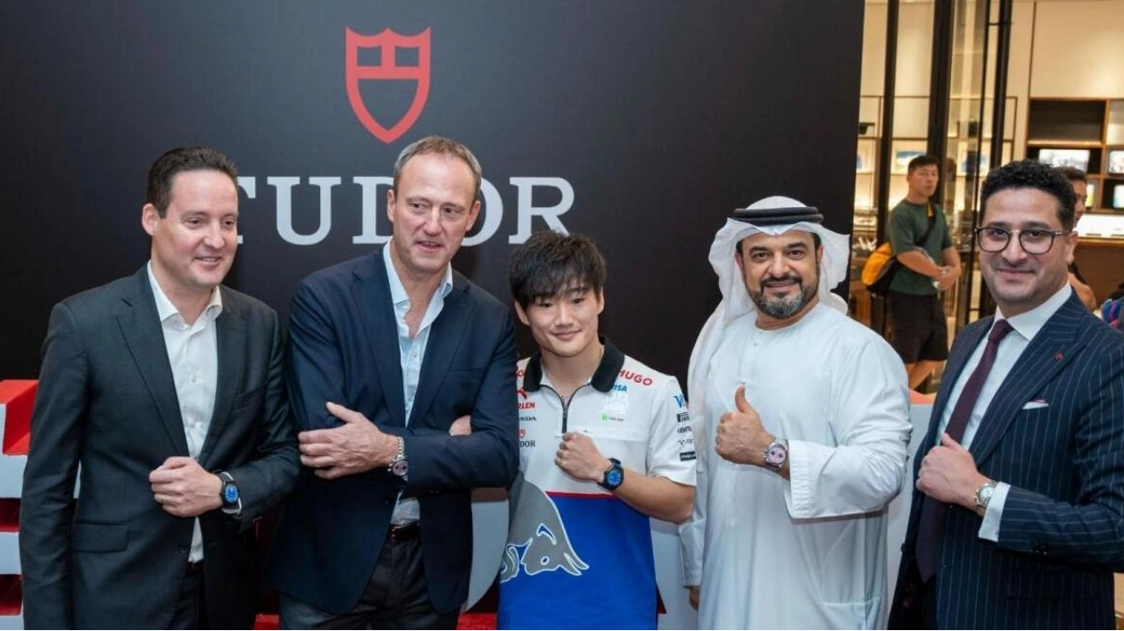 Tudor Hosts Exclusive Meet-and-Greet with Yuki Tsunoda