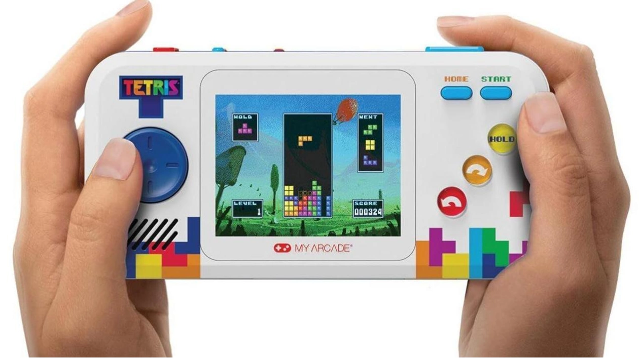 Play Classic Retro Games Anywhere with My Arcade Tetris Pocket Player Pro