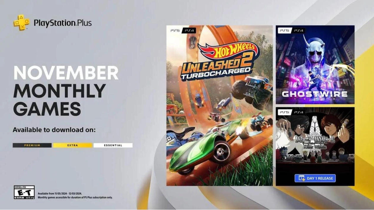 November's PlayStation Plus Free Games Revealed