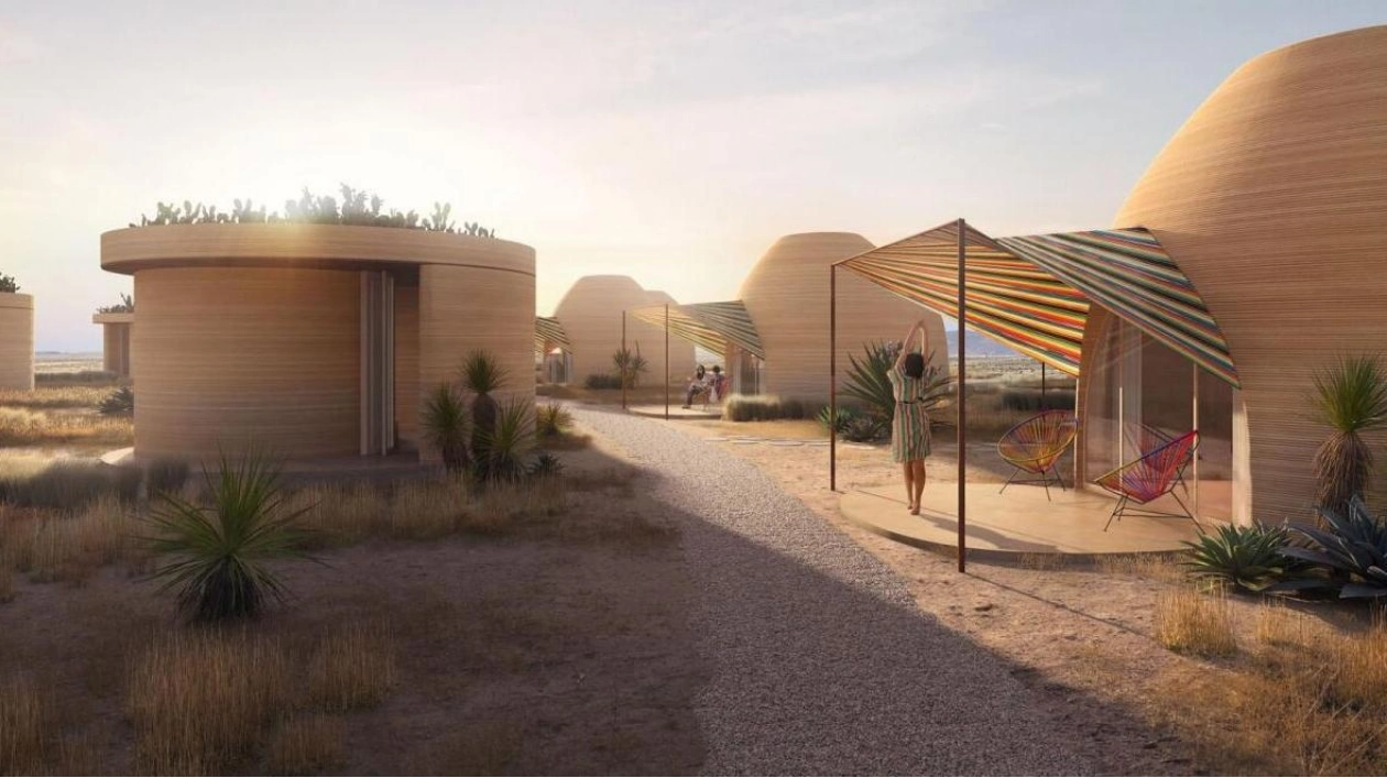 World's First 3D-Printed Hotel Takes Shape in Texas