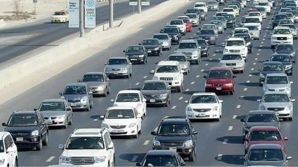 Dubai Police Warn Motorists of Accident on Al Khail Road