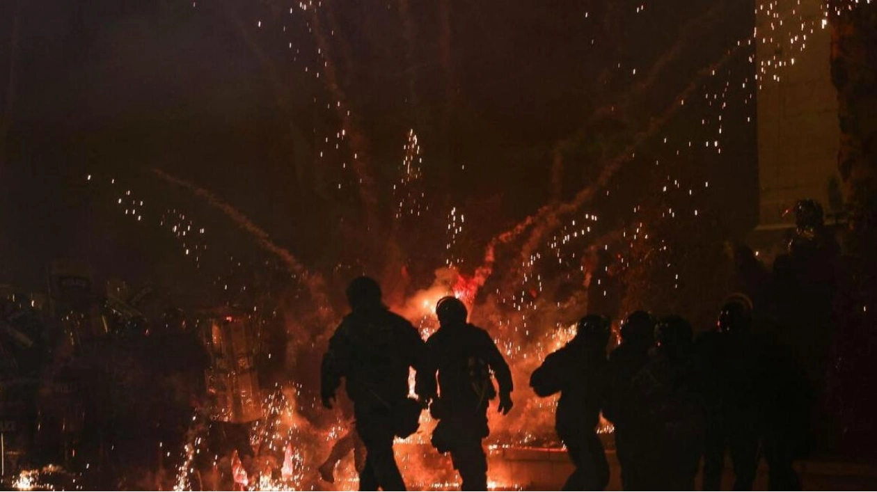 Fireworks and Fury: Protests in Tbilisi