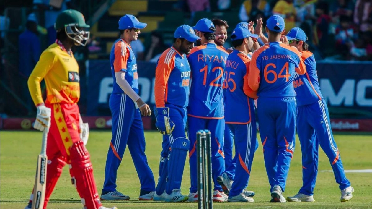 India Clinches T20 Series Against Zimbabwe with 4-1 Victory