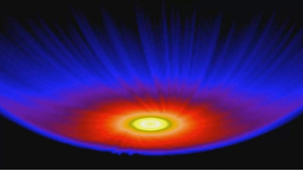 First Detection of Astrosphere Around Sun-Like Star