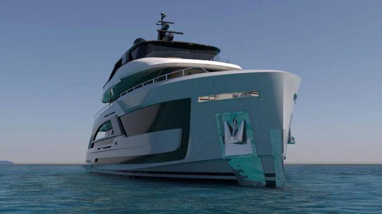 Progress on Antonini Navi's Custom 32-Meter Explorer Yacht Hanaa