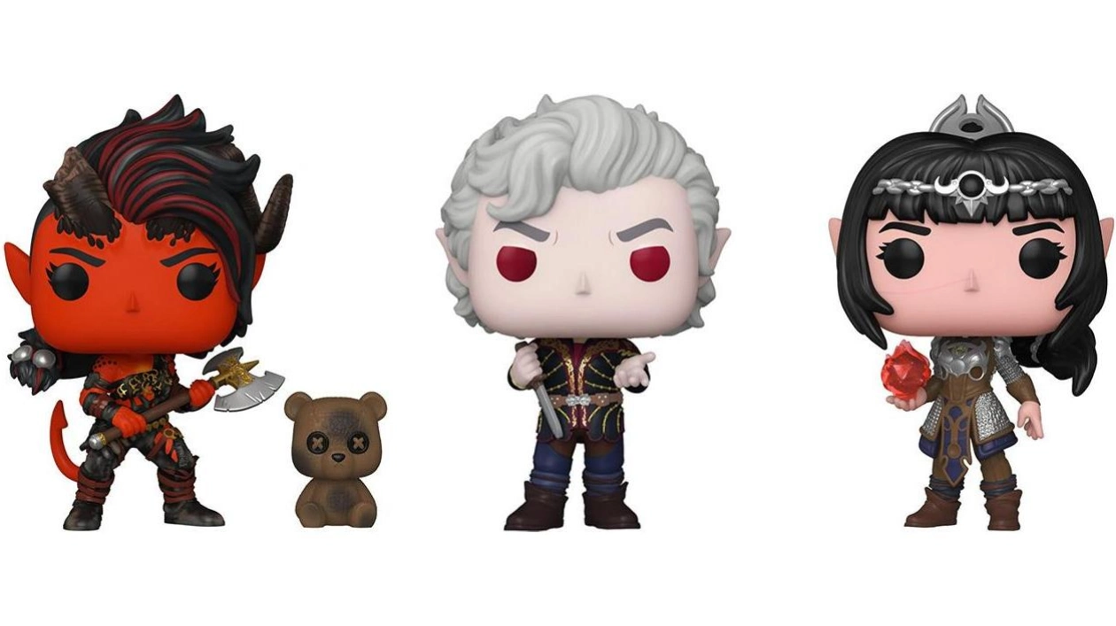 Baldur's Gate 3 Funko Pops: Astarion, Shadowheart, and Karlach