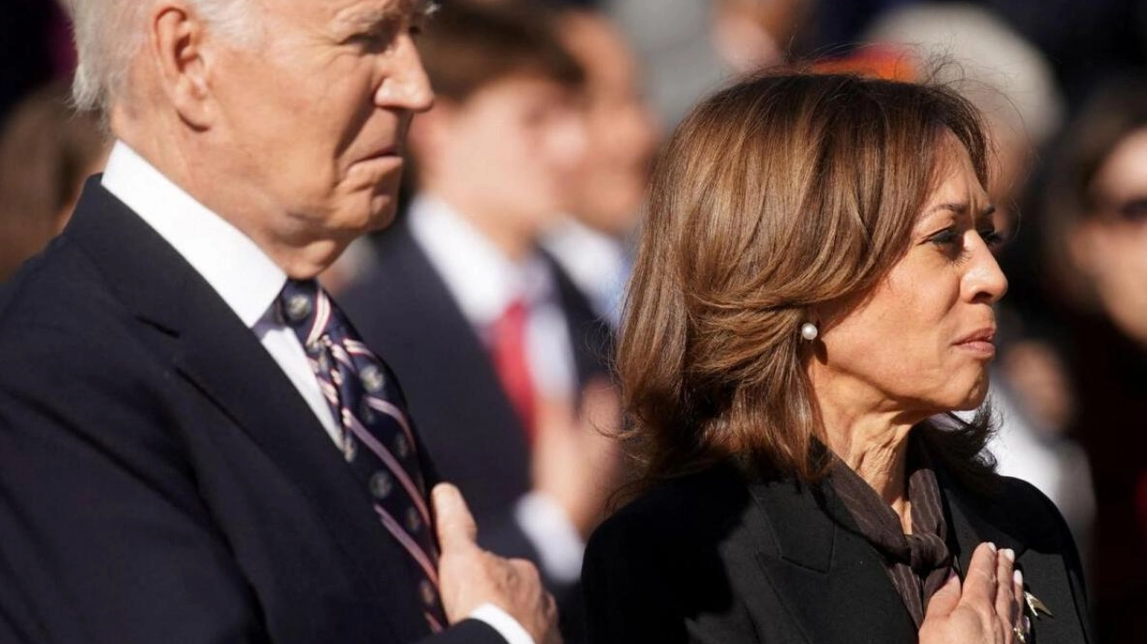 Biden and Harris Honor Fallen Soldiers on Veterans Day