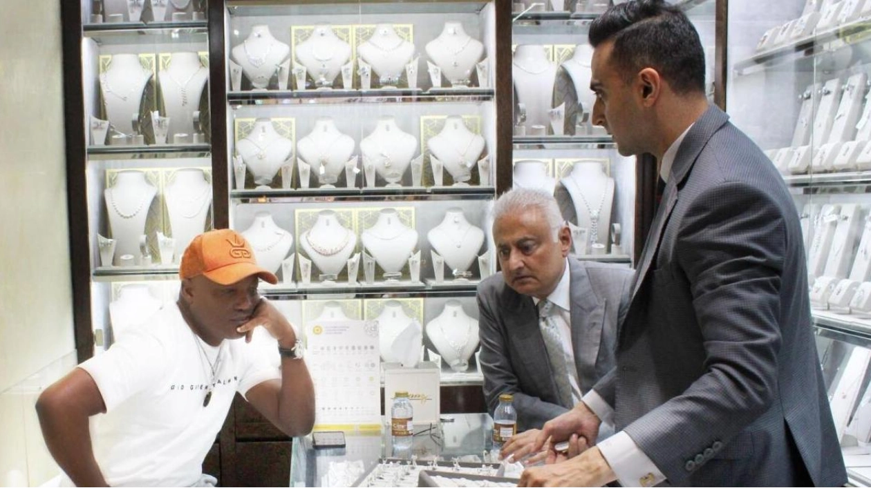 Brian Lara's Top Jewellery Spot in Dubai