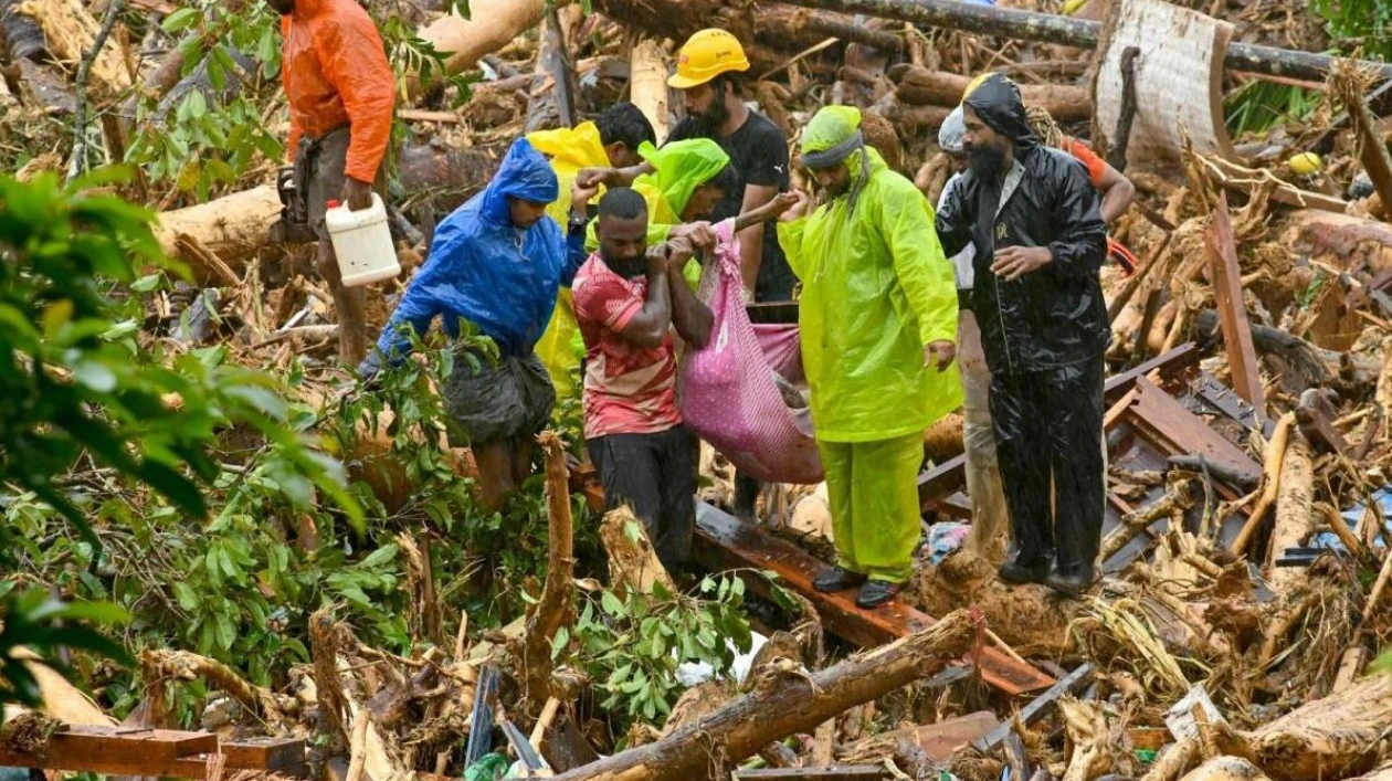 Rescue Efforts Underway After Deadly Landslides in Kerala's Wayanad District