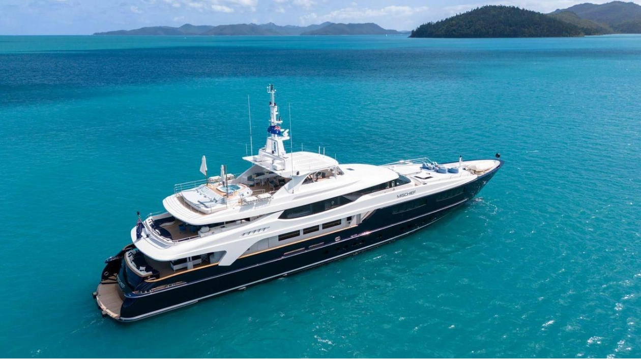 Baglietto Superyacht Mischief Undergoes $15M Refit