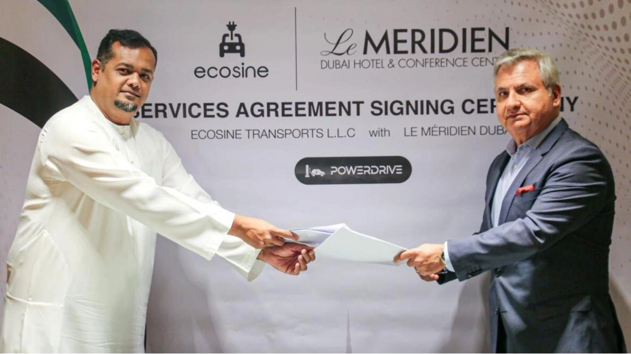 Ecosine Transports LLC Partners with Le Meridien Dubai for Sustainable Limousine Services