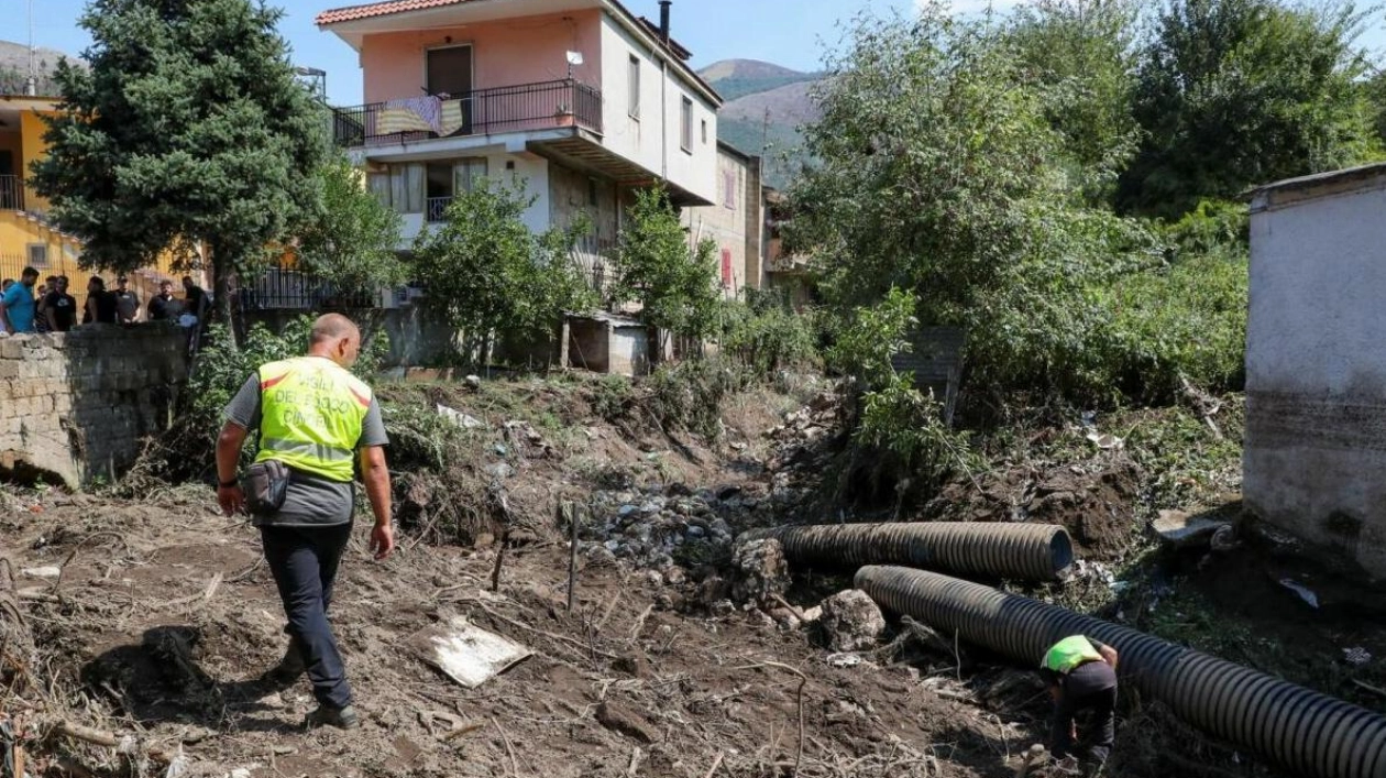 Torrential Rains Trigger Landslide in Southern Italy, Evacuations Underway