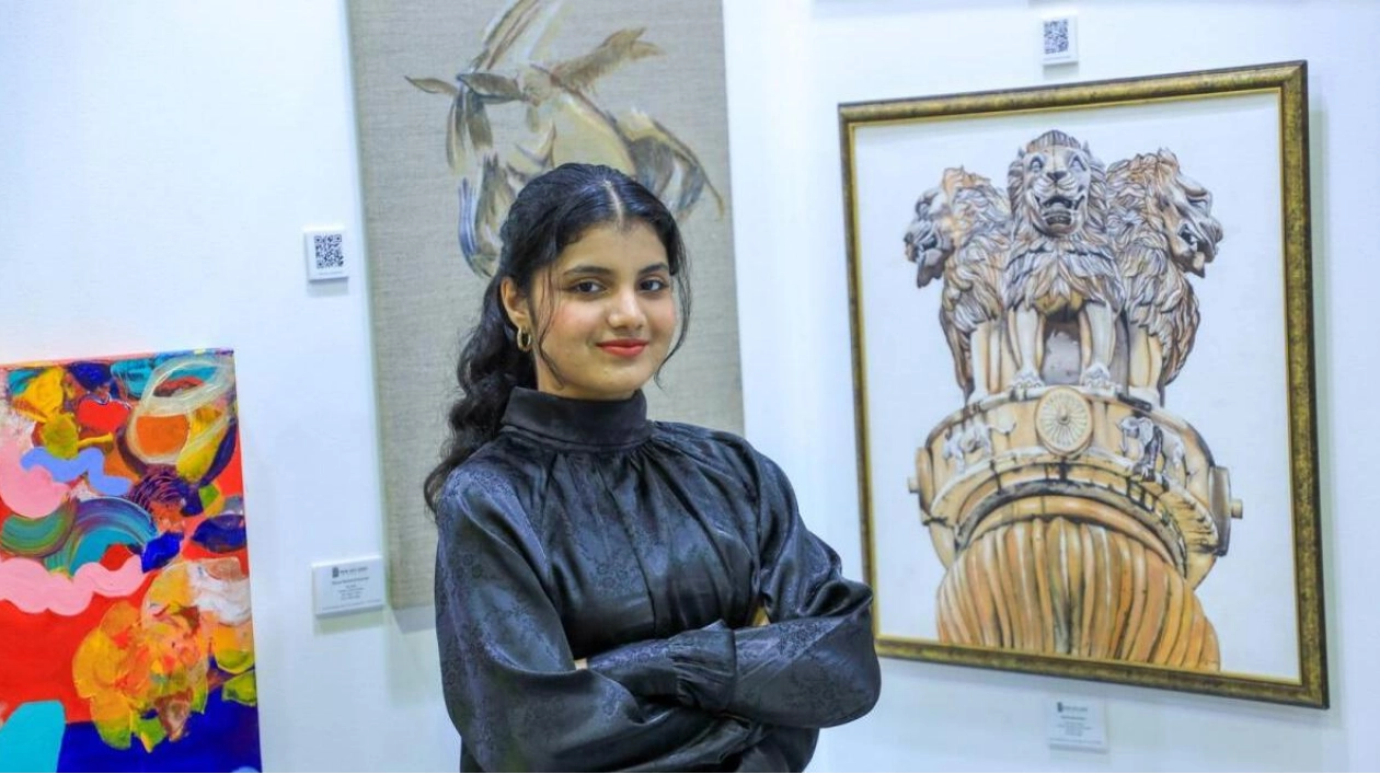 Afshan Khan: A Young Artist's Journey Through Passion and Innovation