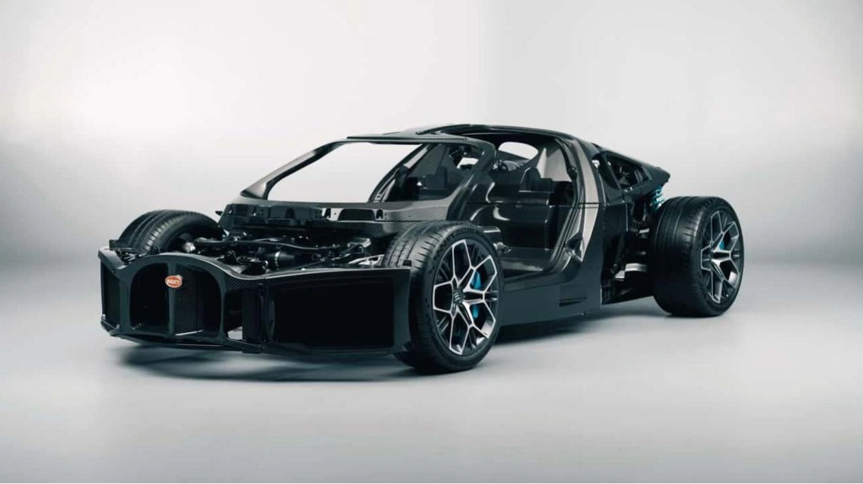 Bugatti Unveils New Chassis for Tourbillon Hypercar