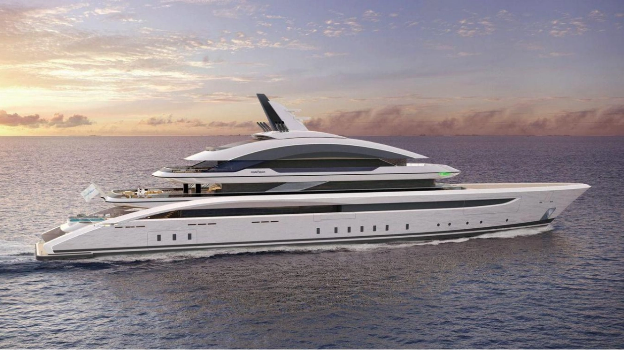 Luiz de Basto Unveils 80-Metre Superyacht Concept Volare