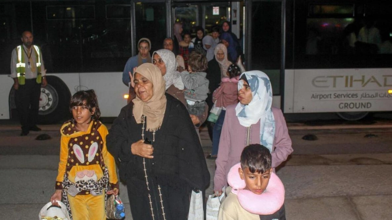 Palestinian Families Evacuated from Gaza for Medical Care