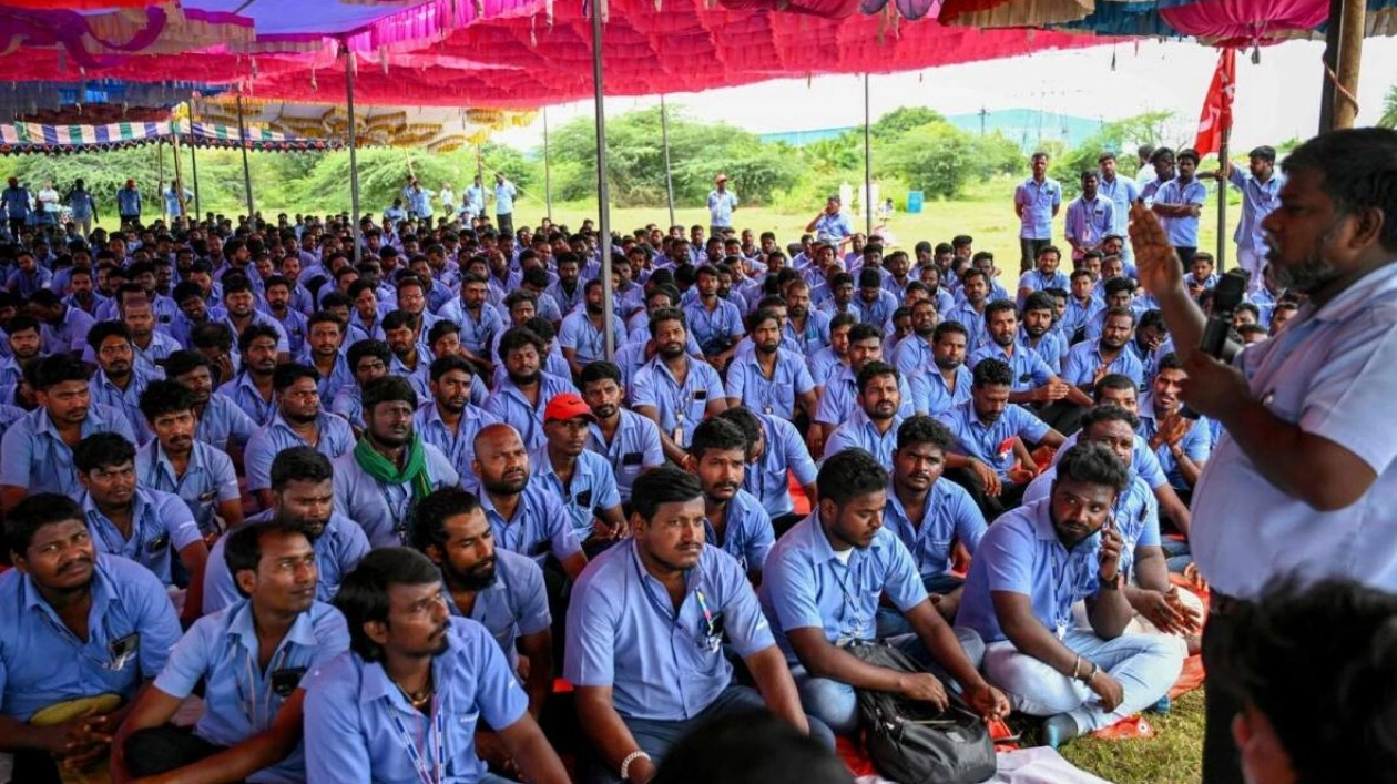 Samsung India Workers Strike Over Wages and Conditions