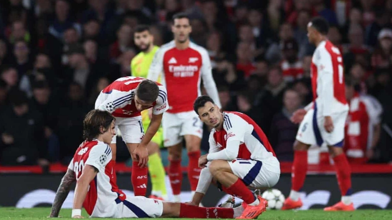 Arsenal's Injury Concerns Mount After Calafiori Forced Off