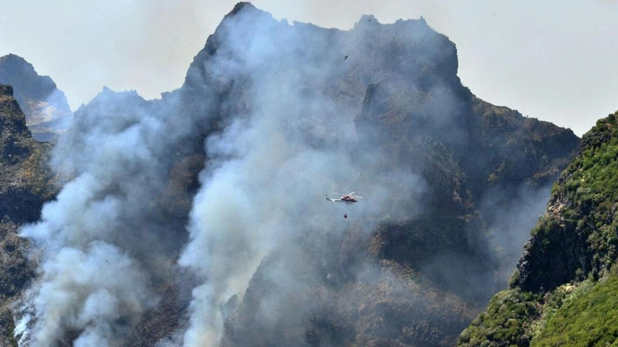 EU Sends Water-Bombing Planes to Aid Madeira Wildfire Fight