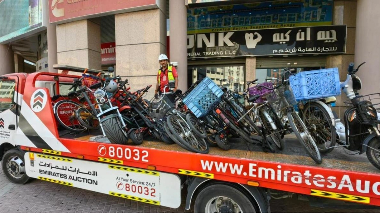 Dubai Police Seize 3,800 E-Scooters, Bikes for Violations