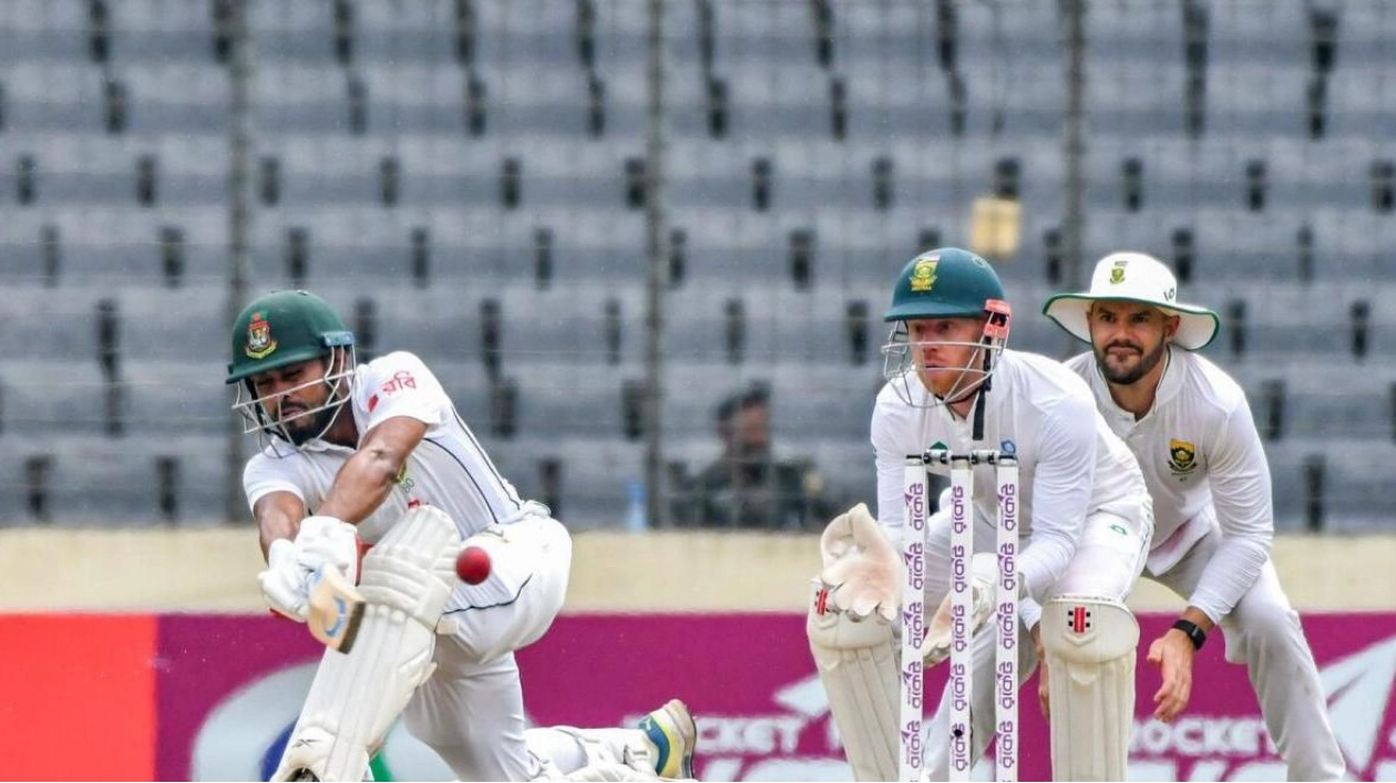 Mehidy and Jaker's Half-Centuries Give Bangladesh Lead Over South Africa