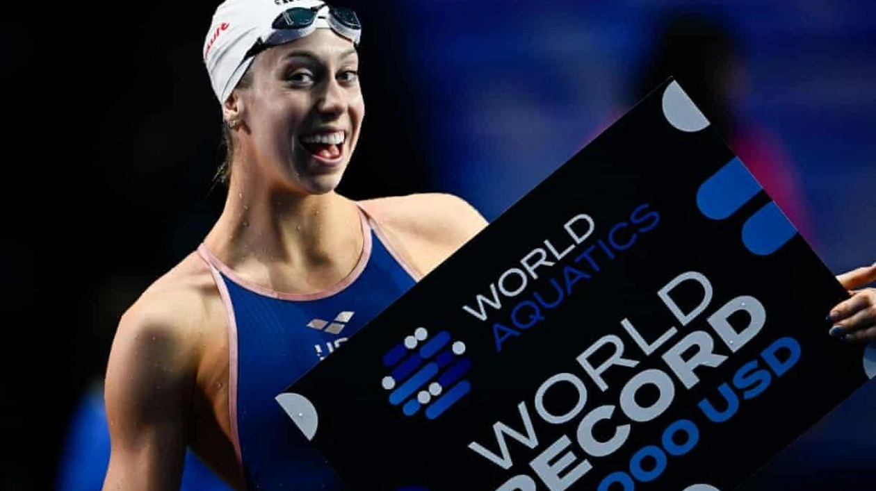 Gretchen Walsh Breaks 15-Year-Old World Record