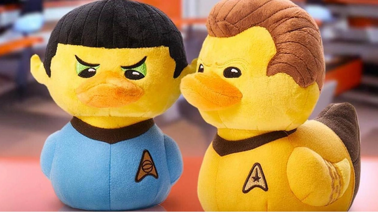 Explore the Final Frontier with Star Trek Plush Duckies