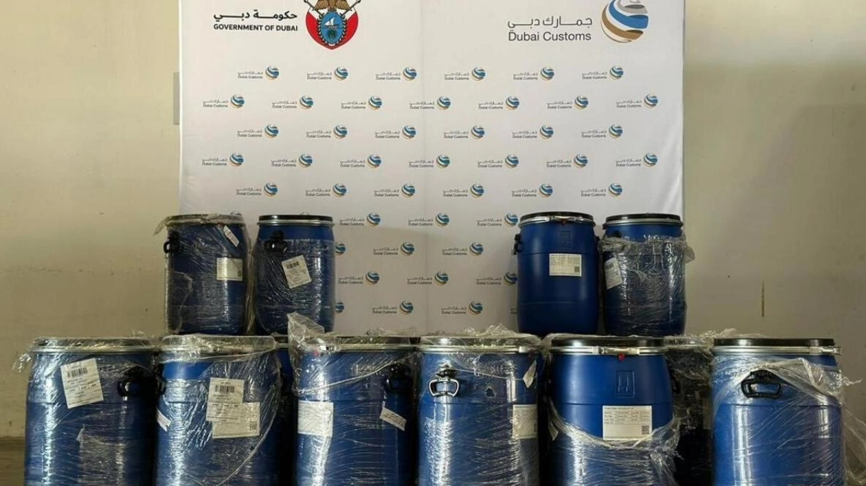 Dubai Customs Intercepts Massive Drug Smuggling Attempt