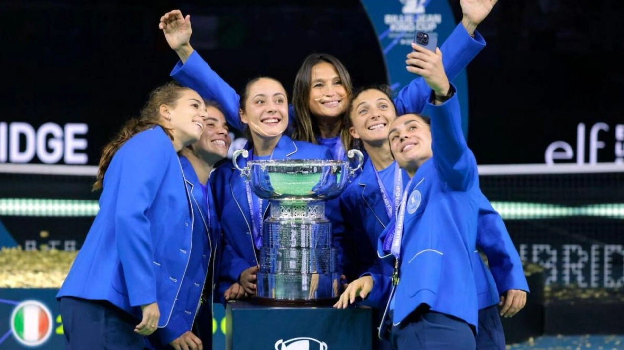 Italian Tennis Celebrates Billie Jean King Cup Triumph