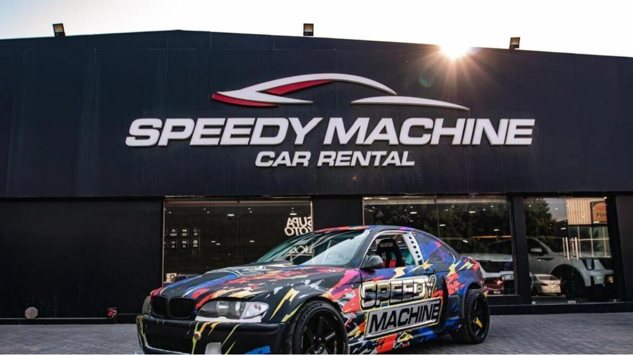 Speedy Machine Joins Red Bull Car Park Drift 2024