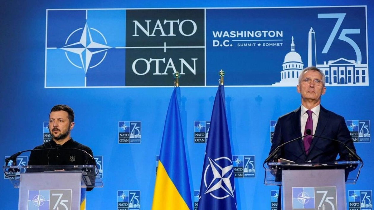 NATO Chief Supports Talks on Ukraine's Use of Long-Range Missiles