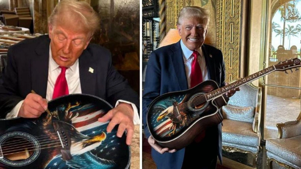 Trump Endorses Les Paul-Style Guitars: A New Merchandise Line