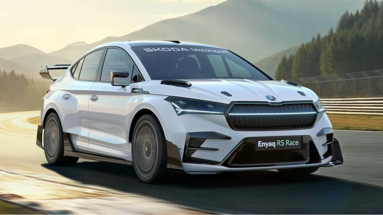 Skoda Enyaq RS Race Concept: A Rally Beast