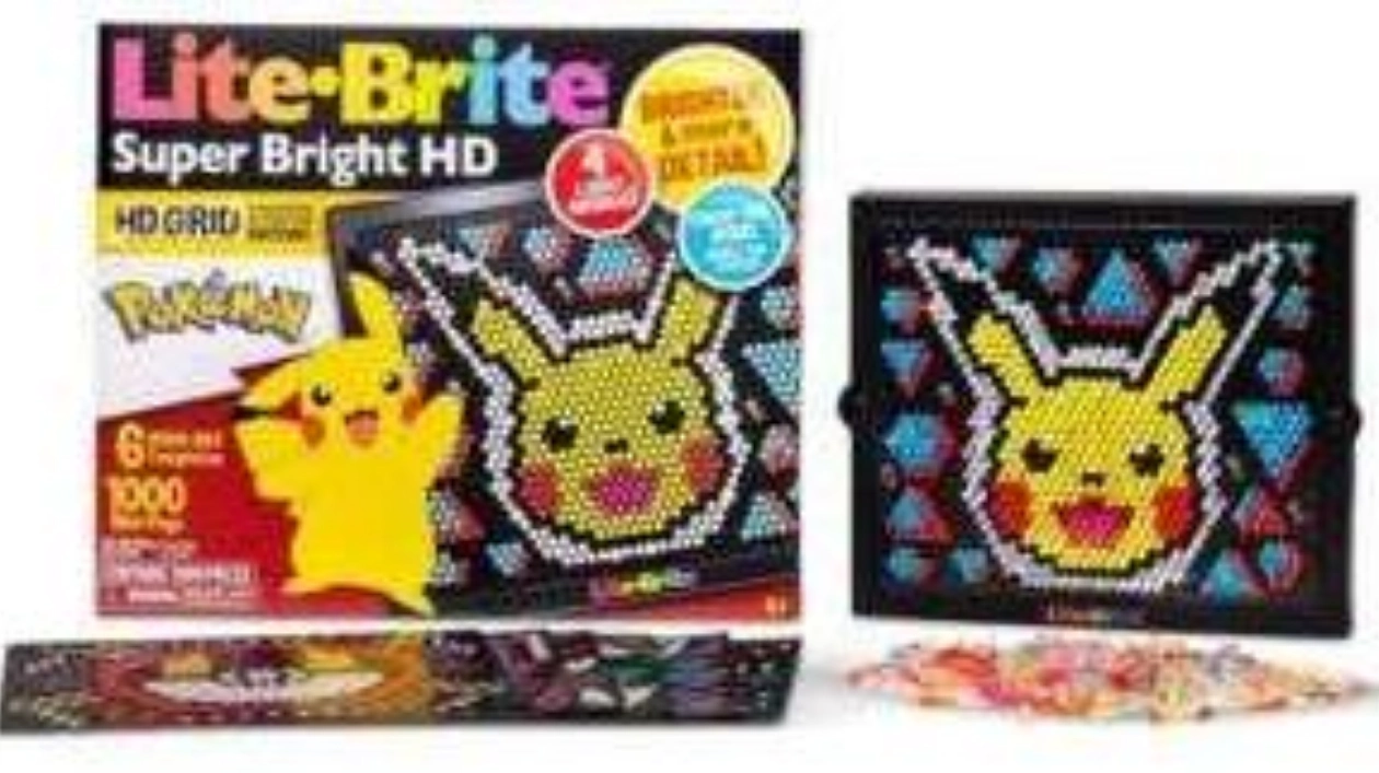 Pokemon Lite-Brite Discounted to $13.22 on Amazon