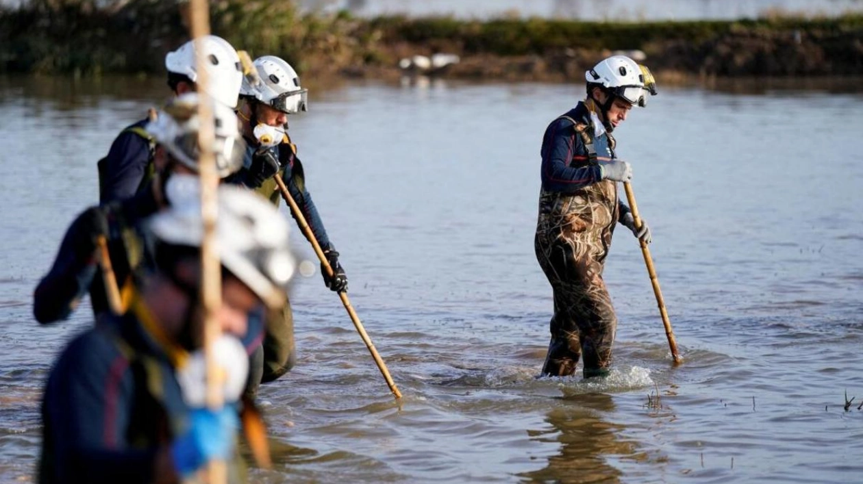 Firefighters Search for Flood Victims in Spain