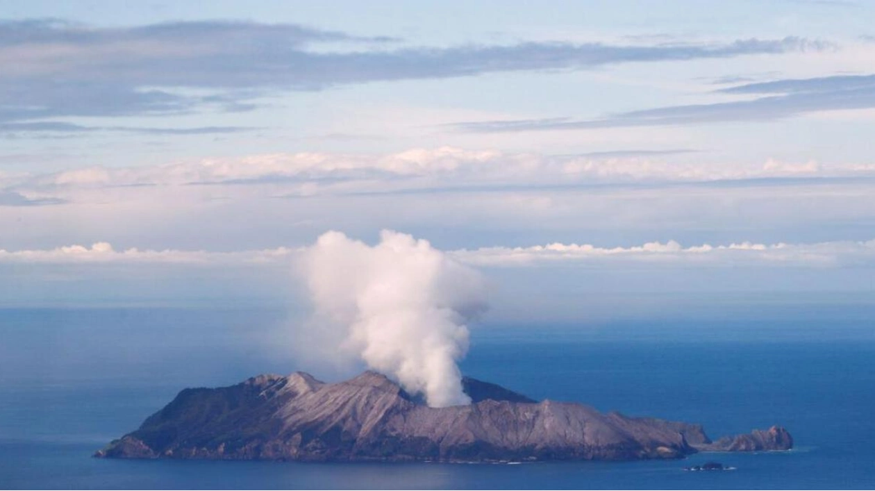 Volcanic Eruption Grounds Flights in New Zealand