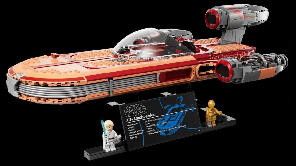 Stellar Deal: Luke Skywalker's Landspeeder X-34 Lego Kit