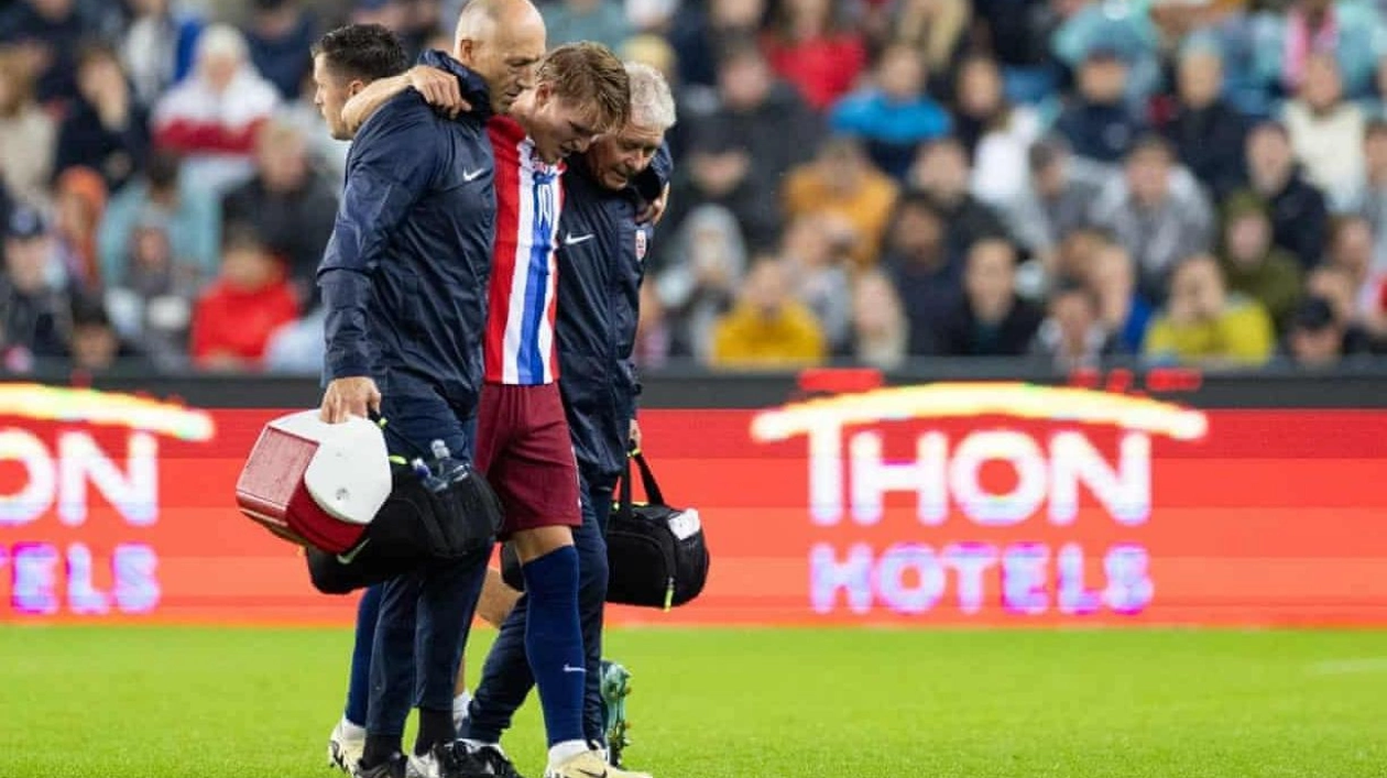 Arsenal Captain Ødegaard Out with Ankle Ligament Damage