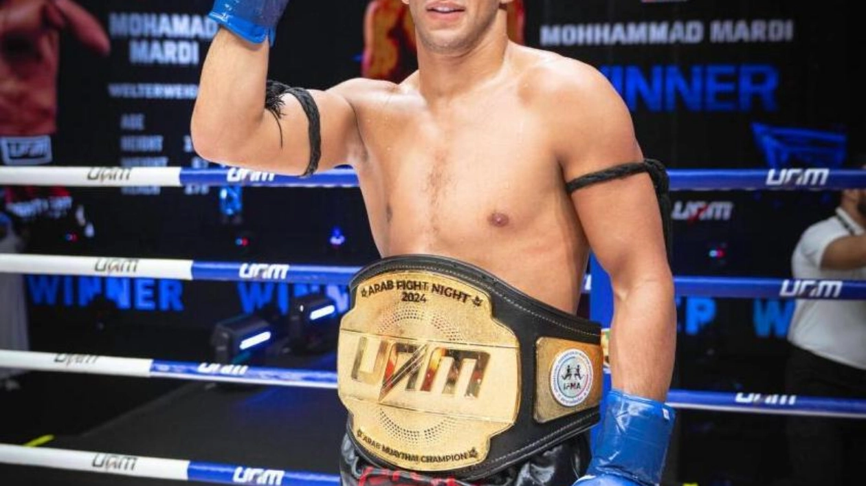 Mohammed Mardi Claims Arab Welterweight Championship in Spectacular Fashion