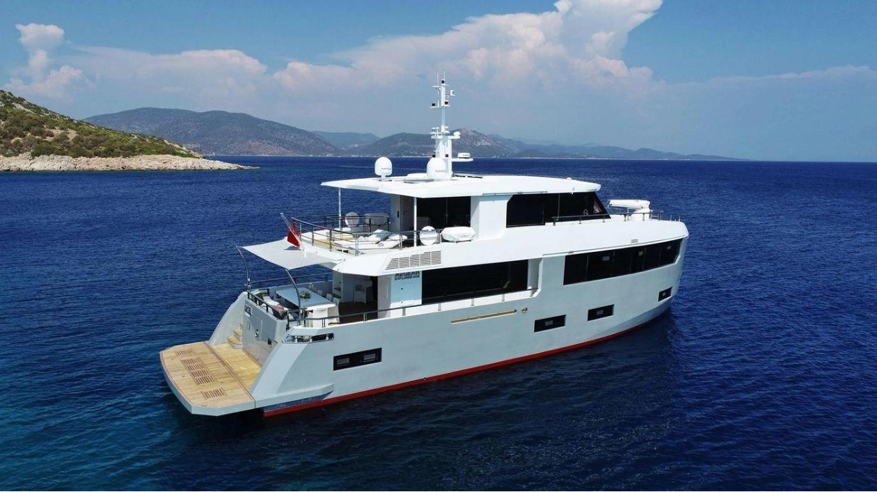 Aegean Yacht Delivers Second 26-Metre Aegean Explorer Series Yacht